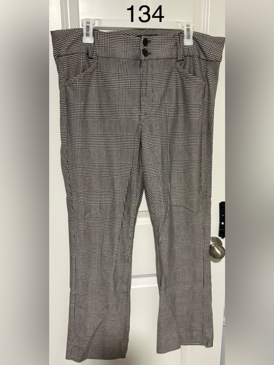 torrid Pants - torrid Gray Glen Plaid Women’s Dress Pants